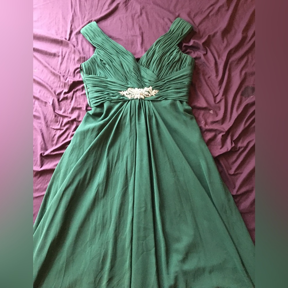 Emerald Green Allure Bridal Bridesmaid Dress